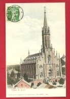 FJC-13  Châtel St. Denis, L'Eglise. Cachet Frontal 1911 - Châtel-Saint-Denis