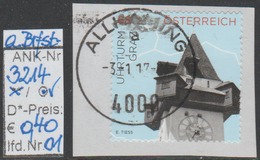 1.3.2015 - SkFM/DM "Impressionen A. Österr.-Uhrturm Graz" - O Gestempelt Auf Briefstück - S. Scan (3214o 01-05) - Used Stamps