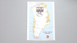 Grönland 188 Yt 176 Maximumkarte MK/CM, SST FRIMAERKER FORUM 1988, Masken - Cartoline Maximum
