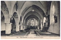 MARCHENOIR  Intérieur De L'église - Marchenoir