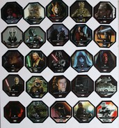 25 Jetons STAR WARS Collection LECLERC DARK VADOR Skywalker - Star Wars