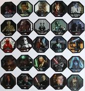 25 Jetons 1 à 25 STAR WARS Collection LECLERC DARK VADOR Skywalker - Star Wars