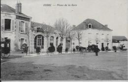 CPA Nièvre Cosne Sur Loire Circulé Par La Poste Rue Commerce Gare - Cosne Cours Sur Loire