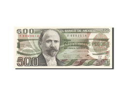 Billet, Mexique, 500 Pesos, 1983-1984, 1984-08-07, KM:79b, NEUF - Mexico