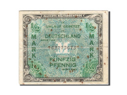 Billet, Allemagne, 1/2 Mark, 1944, Undated, KM:191a, B - 1/2 Mark