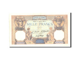 Billet, France, 1000 Francs, 1 000 F 1927-1940 ''Cérès Et Mercure'', 1929 - 1 000 F 1927-1940 ''Cérès Et Mercure''