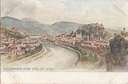 Autriche - Salzburg Von Müllen Aus. - Illustrateur F. Kulstrunk - Salzburg Stadt