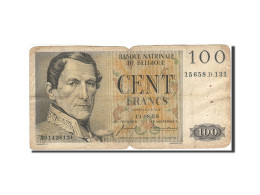 Billet, Belgique, 100 Francs, 1950-1952, 1959-08-11, KM:129c, TB - 100 Francos