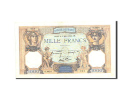 Billet, France, 1000 Francs, 1 000 F 1927-1940 ''Cérès Et Mercure'', 1940 - 1 000 F 1927-1940 ''Cérès Et Mercure''