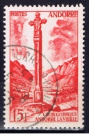 ANDF+ Andorra 1955 Mi 150 Gotisches Kreuz - Oblitérés