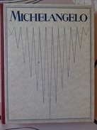 LIVRE D'ART SUR MICHELANGELO DE 1923 PAR FRITZ KNAPP PAR LES EDITIONS F.BRUCKMANN - MUNCHEN - Musea & Tentoonstellingen