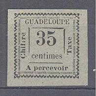Guadeloupe: Yvert N° T 11(*) - Strafport