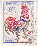 YT 1331d Cod De Decaris Papier Fluor Signé - Used Stamps