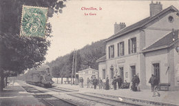 CHEVILLON  La GARE  (train ) - Chevillon
