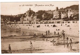 CPA Le Havre Perspective De La Plage (pk30866) - Cap De La Hève