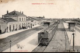 28.....EURE ET LOIR.....COURTALAIN.....LA GARE.....‹(•¿•)› - Courtalain