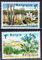 B+ Belgien 1967 Mi 1468-69 Mnh Naturschutz - Unused Stamps