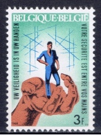 B+ Belgien 1968 Mi 1500 1502 Mnh Arbeiter, Briefträger - Unused Stamps