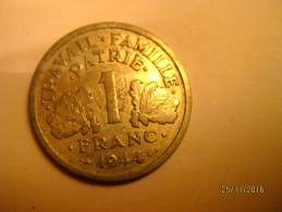 France: 1 Franc 1944 B - 1 Franc