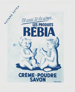 3 Buvards Produits Bébia, Crème, Savon, Poudre, Bébé - B