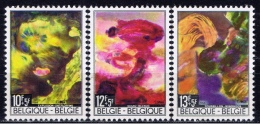 B+ Belgien 1968 Mi 1518-19 Mnh Katastrophenhilfe - Unused Stamps