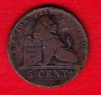 BELGIUM MORIN CAT N° 75a TTB  1848  (A15) - 5 Cents