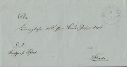 Brief Hechthausen 14.1.1860 Mit Inhalt Gel. Nach Stade - Hannover