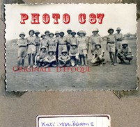 MALI - KATI - PELOTON MILITAIRE N°1 En 1939 < TAILLE De La PHOTO 5.5cm X 8cm - Malí