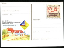 BUND PSo55 Sonderpostkarte KLOSTER MAULBRONN ** 1998 - Abadías Y Monasterios