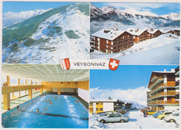 SUISSE,SWITZERLAND,SWISS,HELVETIA,SCHWEIZ ,VALAIS,SION,VEYSONNAZ,piscine,neige - Sion