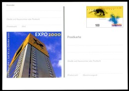 BUND PSo69 Sonderpostkarte EXPO Hannover ** 2000 - 2000 – Hannover (Germania)