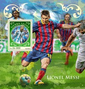 Sierra Leone 2016, Sport, Footballer, Messi, BF - Neufs