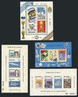 Lot Of 4 Modern Souvenir Sheets, MNH, VF Quality, Very Thematic, Low Start! - Uruguay