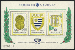 Sc.C434, 1978 Football World Cup, MNH, Excellent Quality, Catalog Value US$55. - Uruguay