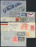 11 Airmail Covers Of Years 1937/1940, Most From American Countries, Fine General Quality, Good Opportunity! - Vrac (max 999 Timbres)