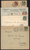 4 Covers Or Cards Posted Between 1897 And 1926. - Sonstige & Ohne Zuordnung