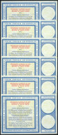 6 International Reply Coupons Of 15c., Very Fine Quality! - Other & Unclassified