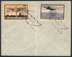 Cover With 2 Cinderellas "AERO-TARG: POZNAN 1921" Of 25 And 100M, With Special Cancel Of 3/JUN/1921, Very Nice! - Autres & Non Classés