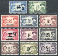 Sc.112/122, 1963 Complete Set Of 11 Unmounted Values, Excellent Quality! - Rhodesië & Nyasaland (1954-1963)