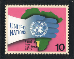 Sc.263, 1975 10c. Namibia (map Of Africa), Unadopted ORIGINAL ARTIST DESIGN (by A. Medina Medina, From Uruguay),... - Autres & Non Classés