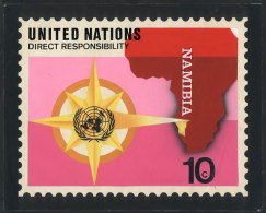 Sc.263, 1975 10c. Namibia (map Of Africa), Unadopted ORIGINAL ARTIST DESIGN (by A. Medina Medina, From Uruguay),... - Other & Unclassified