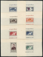 Sc.1/17 + C2/C4 + J1/J6, 1951/2 Complete Set Of 26 Souvenir Sheets, Mint No Gum, Fine To VF General Quality,... - Laos