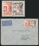 Airmail Cover Sent From Lahti To Argentina On 5/MAY/1949, Franked By Sc.B95 + B97 (first Day Of Issue), VF Quality! - Otros & Sin Clasificación