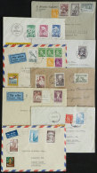 8 Covers Posted Between 1948 And 1959 (almost All To Argentina), Nice Postages, Good Lot! - Andere & Zonder Classificatie