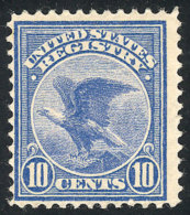 Sc.F1, 1911 Eagle 10c. Blue, MNH, Very Fine Quality, Catalog Value US$175 - Express & Einschreiben