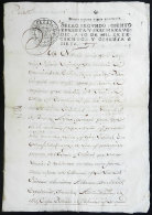 Year 1787!! Power Of Attorney Awarded In Cádiz To Mr. Francisco De Mata To Collect Payments On Behalf Of... - Historische Dokumente