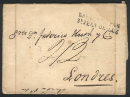 Entire Letter Sent From Madrid To London On 9/JUL/1834, Very Nice! - Autres & Non Classés