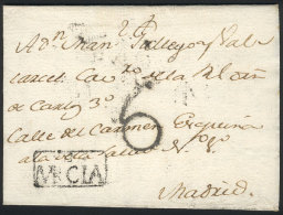 28/MAY/1793 MURCIA To Madrid, Entire Letter Of Excellent Quality, Market Value US$50 Or More! - Sonstige & Ohne Zuordnung