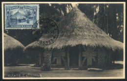 Maximum Card Of 30/DE/1936: Hut, Village In Kibondo, VF Quality - Other & Unclassified