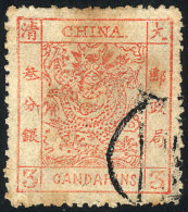 Sc.8a, 1883 3c. Vermilion, Used, Good Example But With Some Age Spots, Catalog Value US$450. - Andere & Zonder Classificatie